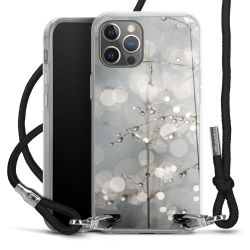 Carry Case Transparent Fabric black/silver