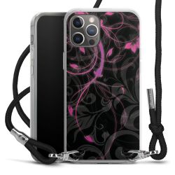 Carry Case Transparent Fabric black/silver