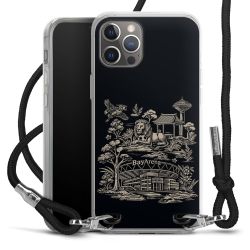 Carry Case Stoff schwarz/silber