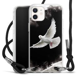 Carry Case Transparent Fabric black/silver