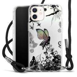 Carry Case Transparent Fabric black/silver