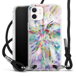 Carry Case Transparent Fabric black/silver