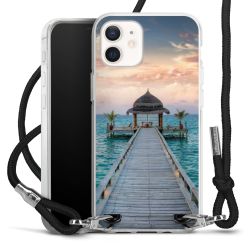 Carry Case Transparent Fabric black/silver