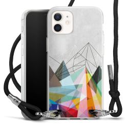 Carry Case Transparent Fabric black/silver