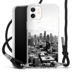 Carry Case Transparent Fabric black/silver