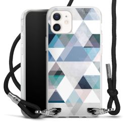 Carry Case Transparent Fabric black/silver