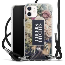 Carry Case Transparent Fabric black/silver