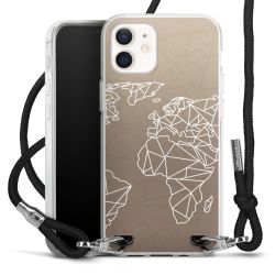 Carry Case Transparent Fabric black/silver