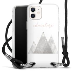 Carry Case Transparent Fabric black/silver