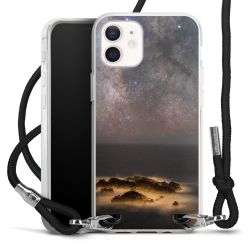 Carry Case Transparent Fabric black/silver