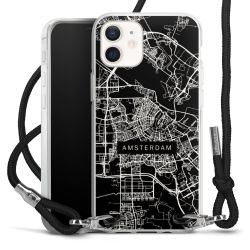 Carry Case Transparent Fabric black/silver