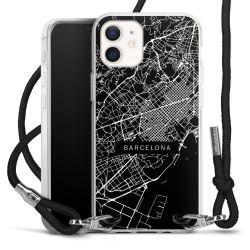 Carry Case Transparent Fabric black/silver