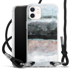 Carry Case Transparent Fabric black/silver