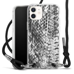 Carry Case Transparent Fabric black/silver