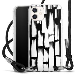 Carry Case Transparent Fabric black/silver