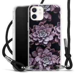 Carry Case Transparent Fabric black/silver