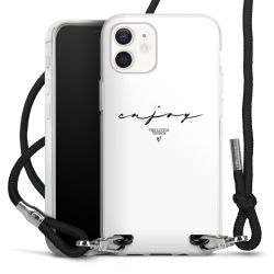 Carry Case Transparent Fabric black/silver