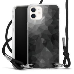 Carry Case Transparent Fabric black/silver