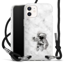 Carry Case Transparent Fabric black/silver