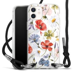 Carry Case Transparent Fabric black/silver