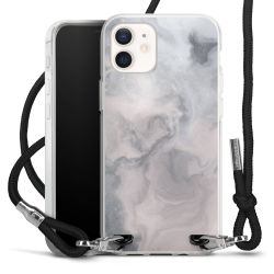 Carry Case Transparent Fabric black/silver