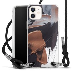 Carry Case Transparent Fabric black/silver