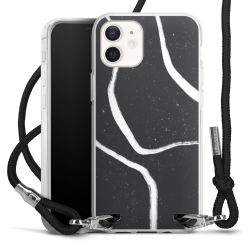 Carry Case Transparent Fabric black/silver