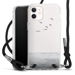 Carry Case Transparent Fabric black/silver