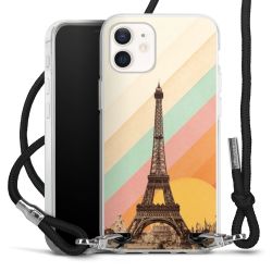 Carry Case Transparent Fabric black/silver