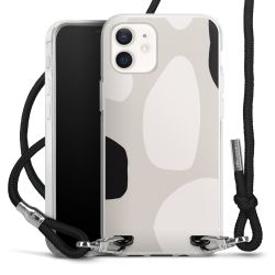 Carry Case Transparent Fabric black/silver