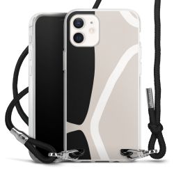 Carry Case Transparent Fabric black/silver