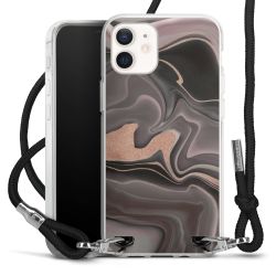 Carry Case Transparent Fabric black/silver