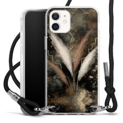 Carry Case Transparent Fabric black/silver