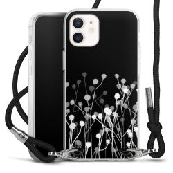 Carry Case Transparent Fabric black/silver