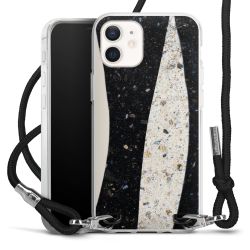 Carry Case Transparent Fabric black/silver