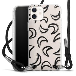 Carry Case Transparent Fabric black/silver