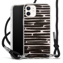 Carry Case Transparent Fabric black/silver