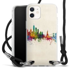 Carry Case Transparent Fabric black/silver