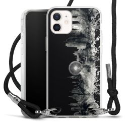 Carry Case Transparent Fabric black/silver