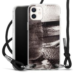 Carry Case Transparent Fabric black/silver