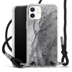 Carry Case Transparent Fabric black/silver