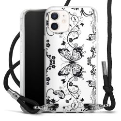 Carry Case Transparent Fabric black/silver