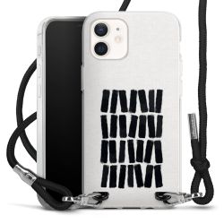 Carry Case Transparent Fabric black/silver