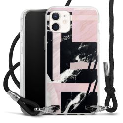 Carry Case Transparent Fabric black/silver