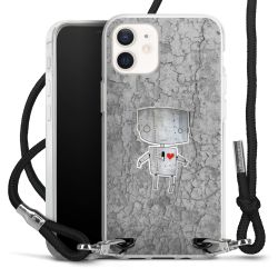 Carry Case Transparent Fabric black/silver