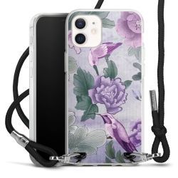 Carry Case Transparent Fabric black/silver