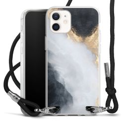 Carry Case Transparent Fabric black/silver