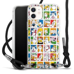 Carry Case Stoff schwarz/silber