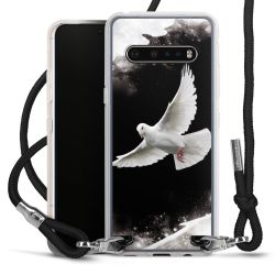 Carry Case Transparent Fabric black/silver