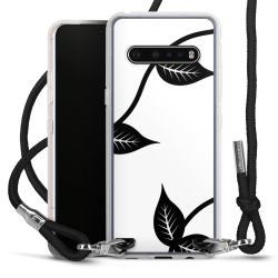 Carry Case Transparent Fabric black/silver